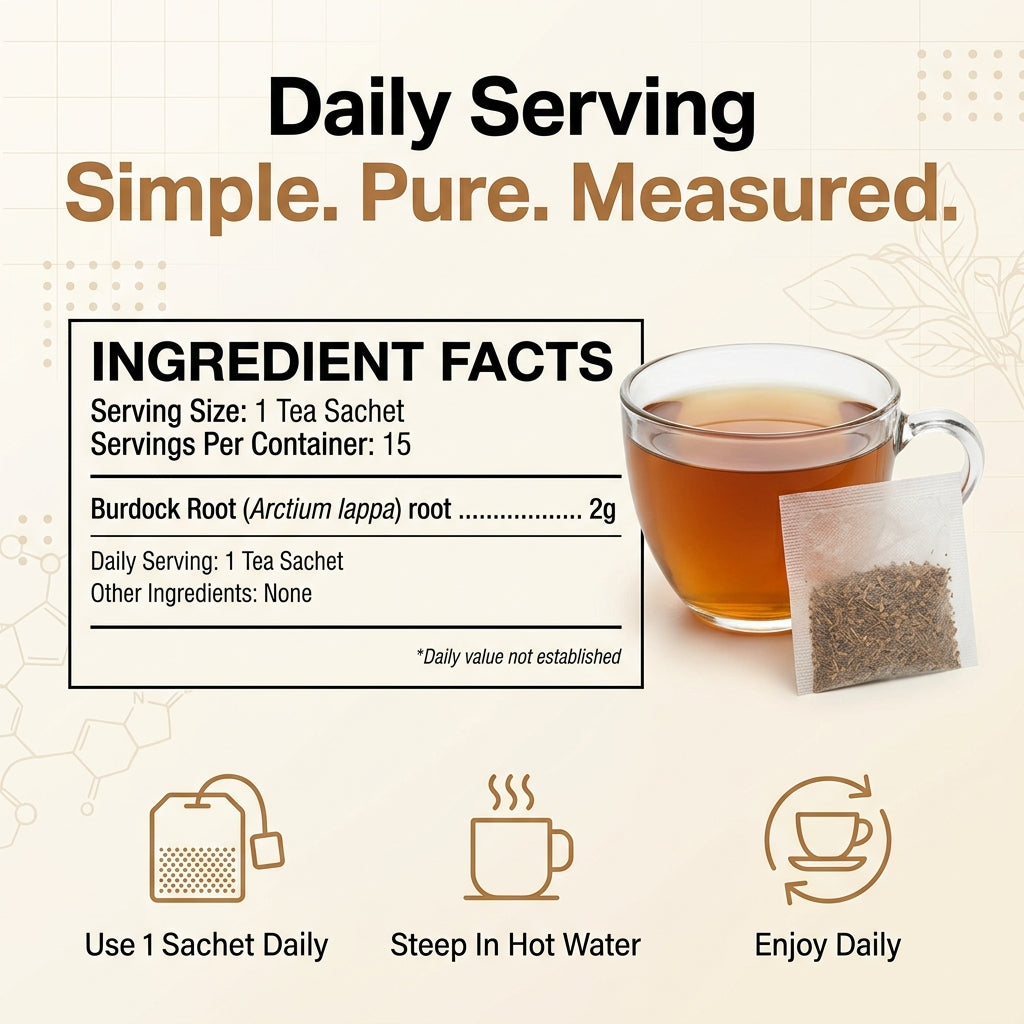 Burdock Root Herbal Tea
